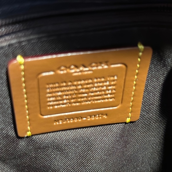 Coach. Leather. Backpack. Color-Block. 'Nuff Said. - Picture 4 of 4